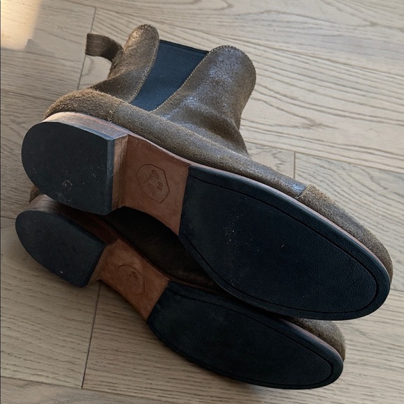 Poppy Barley women’s Militaire Brown leather Chelsea Boots size 8 - Picture 9 of 11